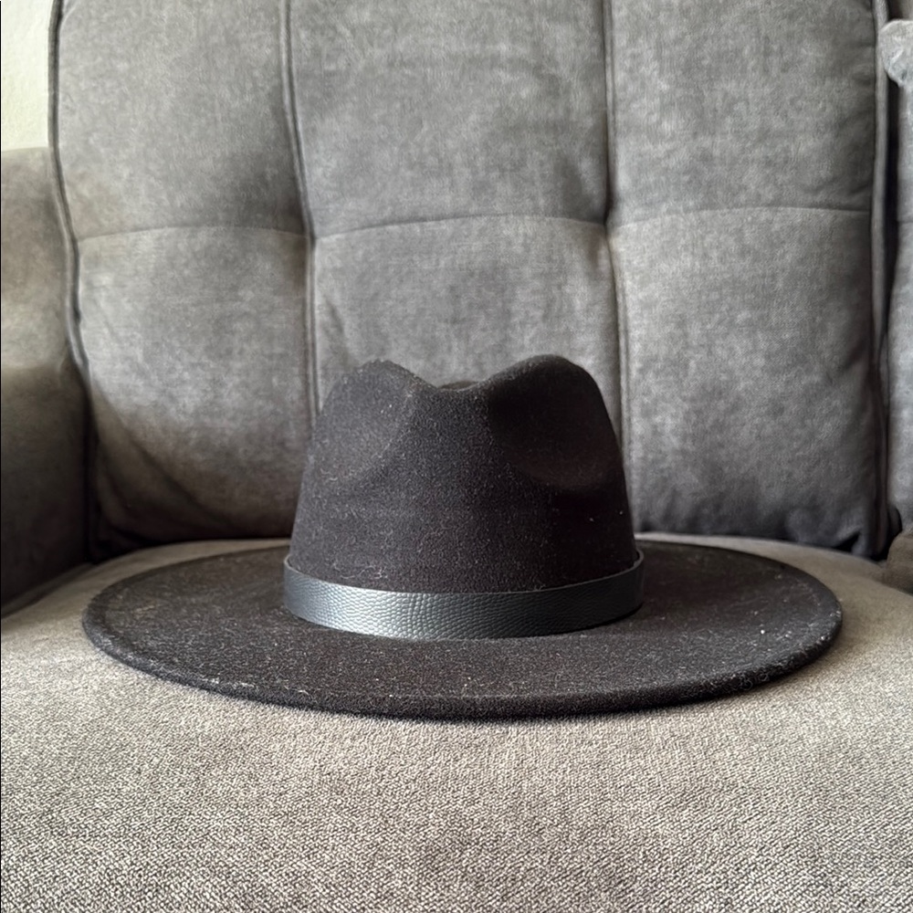 Stylish Black Fedora Hat